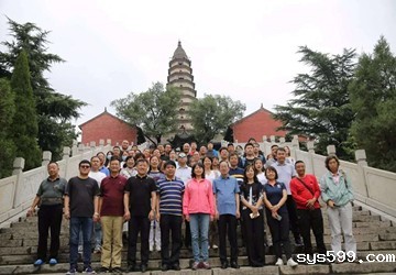 陕西地区旅行社踩线团考察总商会常务副会长兼秘书长张志雄企业大阳古镇景区