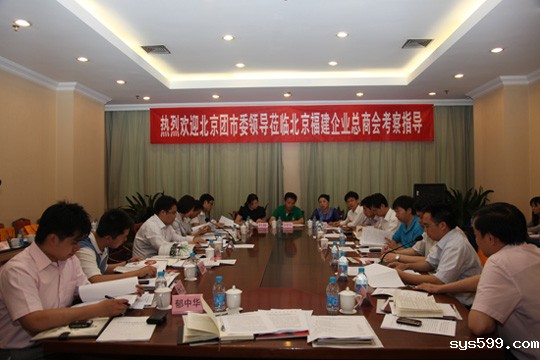 北京团市委副书记刘震调研商会组织团建工作