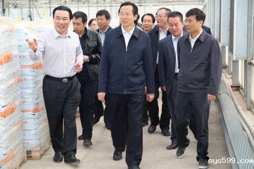 农业部部长韩长赋考察常务副会长单位天通泰投资集团