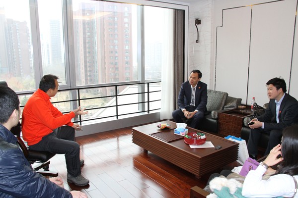 bv伟德中文网走访拟入会副会长张瑞海企业单位百悟科技 