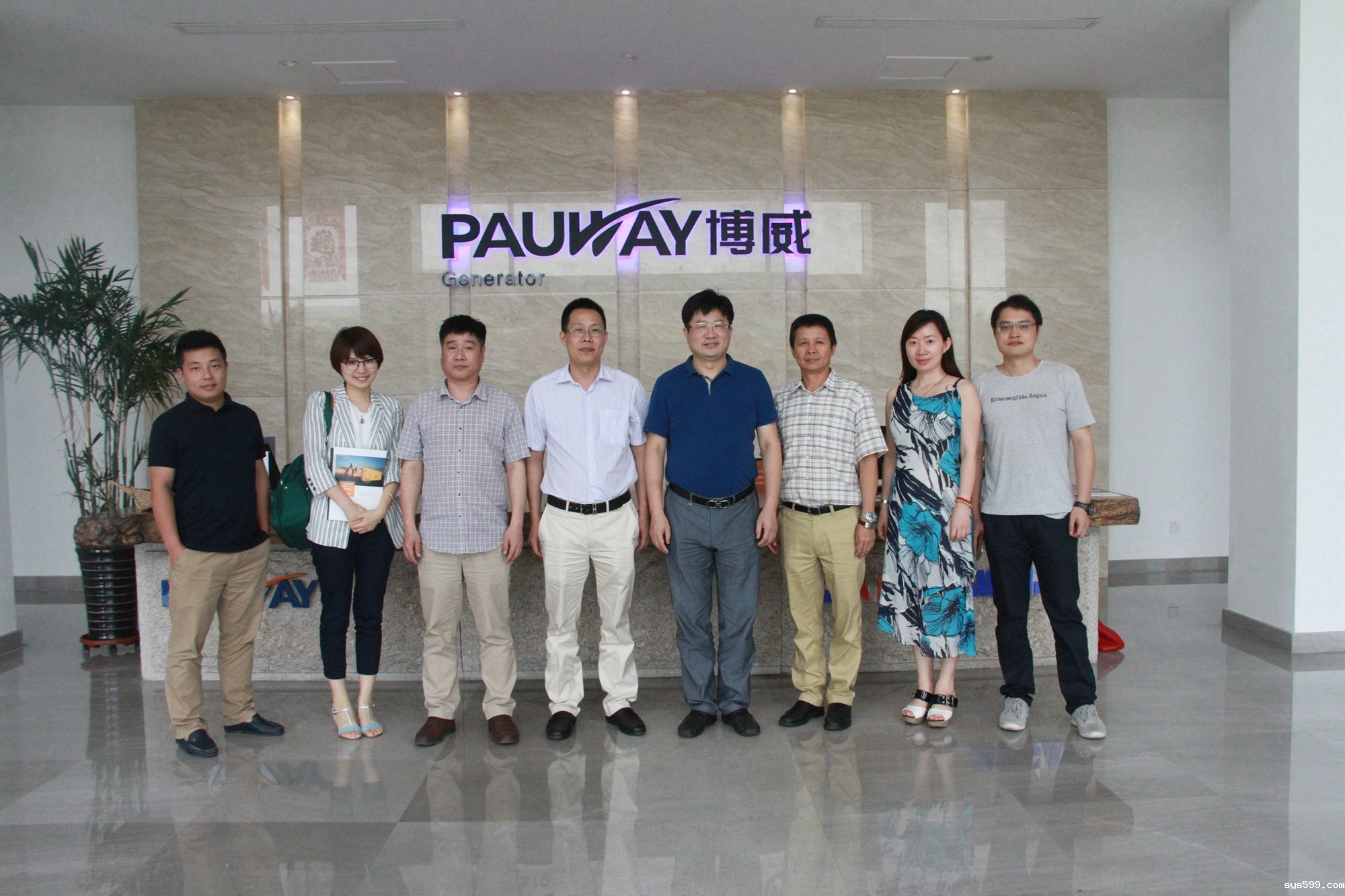 bv伟德中文网走访调研常务副会长刘浩企业单位博威动力 