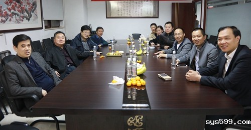 商会一行赴常务副会长李元兵企业单位创四方走访交流