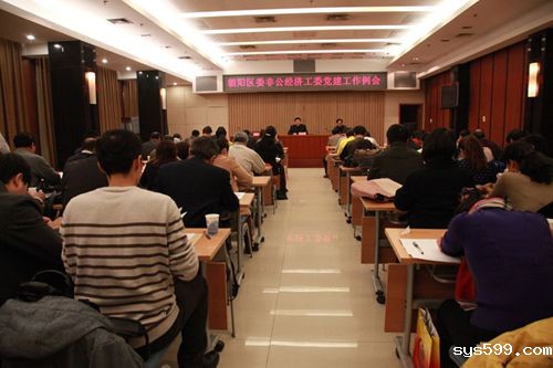 总商会党委参加朝阳区非公经济工委党建工作例会